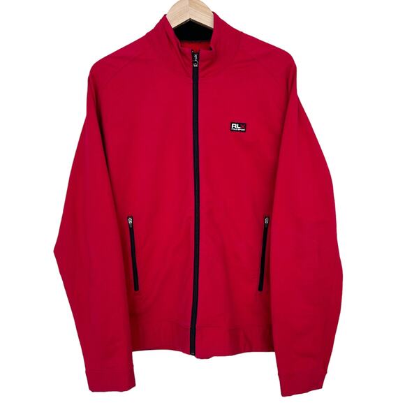 Vintage RLX Polo Sport Red Full Zip Sweatshirt Sz L - Picture 2 of 7